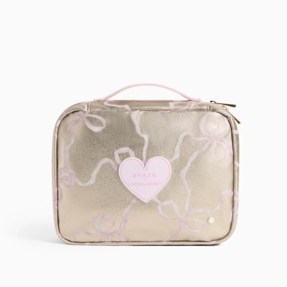 STATE X LoveShackFancy Bensen Toiletry Kit NIB